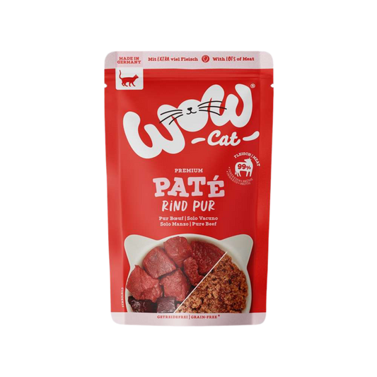 Wow | Cat Adult Pura Ternera Paté (125g)