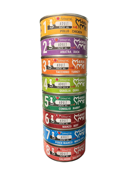 Disugual | Mini me Adult Pack de prueba (8x85g)