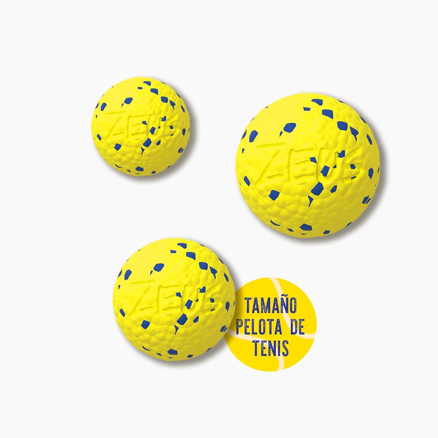 Zeus Nitro | Pelota Ligera y Resistente con núcleo de Goma para Perros