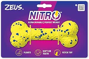 Zeus Nitro | Hueso Ligero y Resistente para Perro, 16 cm