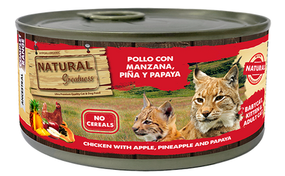 Natural Greatness | Pollo con manzana (185g)