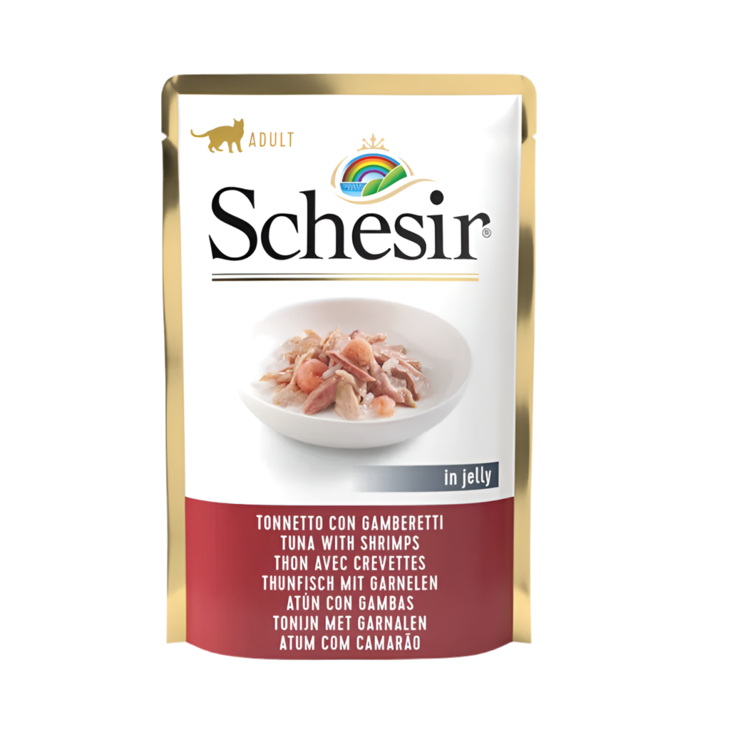 Schesir | Atún con gambas en gelatina (85g)