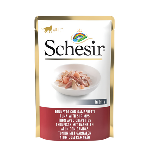 Schesir | Atún con gambas en gelatina (85g)