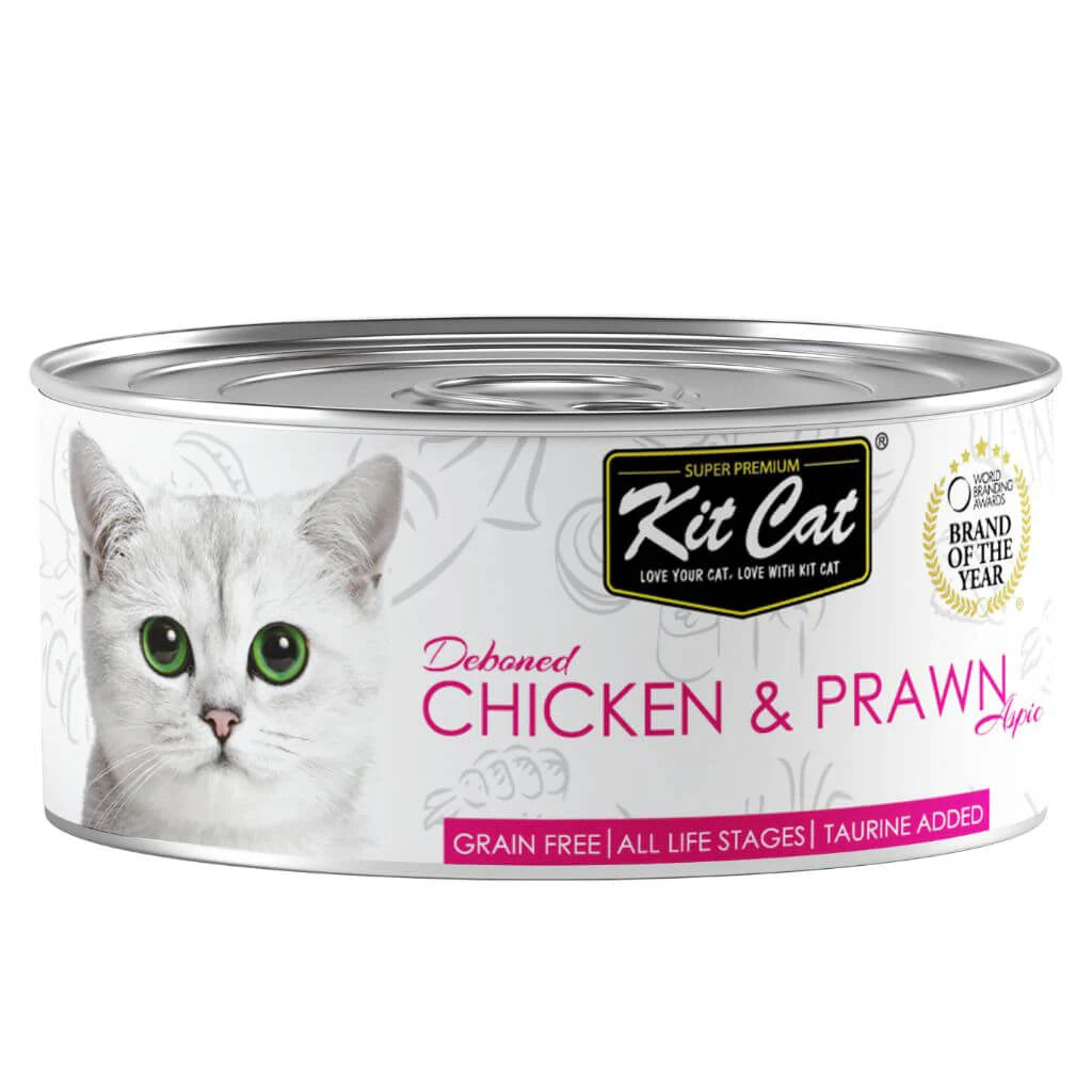 Kit cat | Pollo con gamba en gelatina (80g)