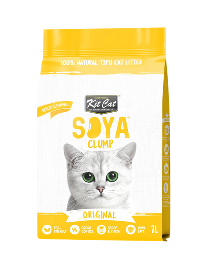 Kit Cat | SoyaClump Arena de Soja BIO - Original 7L