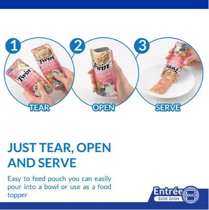 Inaba | Twin Pack Atún y Pollo (2x40g)