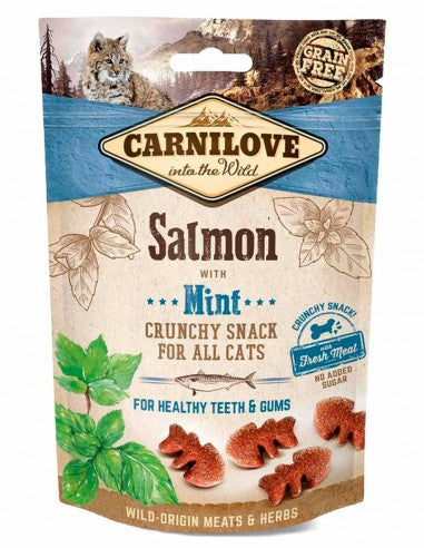 Carnilove | Salmón con menta 50g - Snack Crunchy