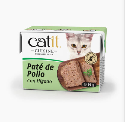 Catit | Cuisine Pate de pollo con hígado (95g)