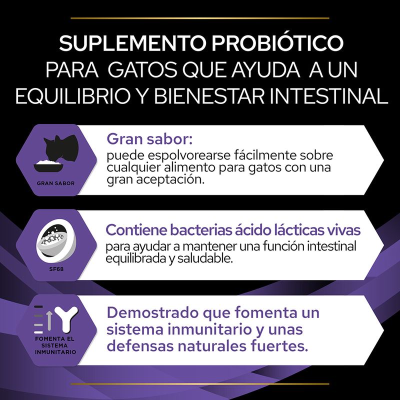 Fortiflora Feline Probiotic para Gatos