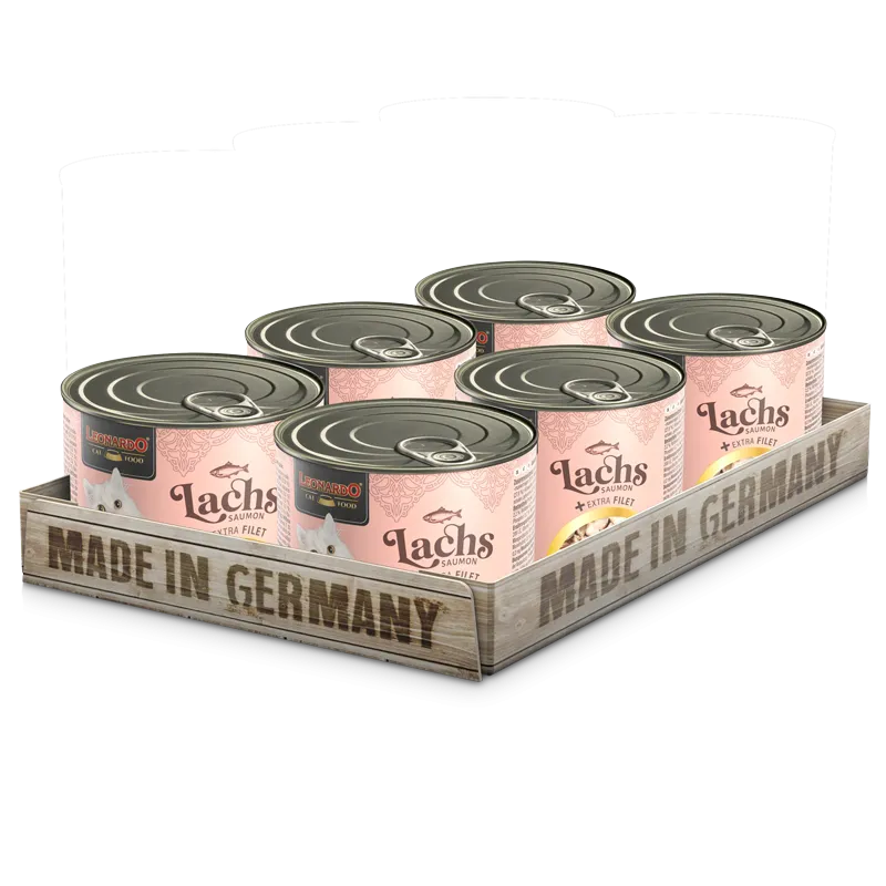 Leonardo | Salmón + Extra Filet (6x200g)