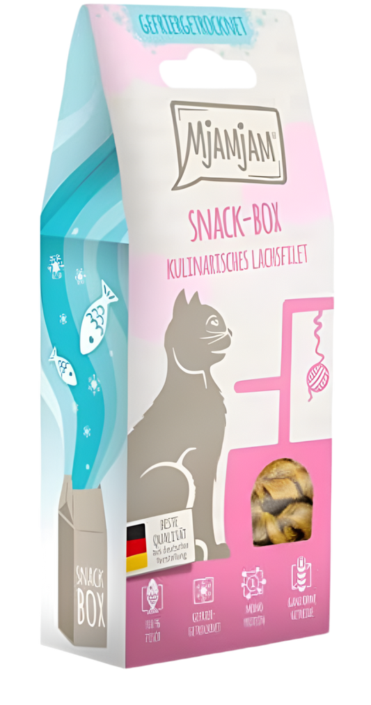 MjaMjaM | Snackbox - Filete culinario de salmón liofilizado (50g)