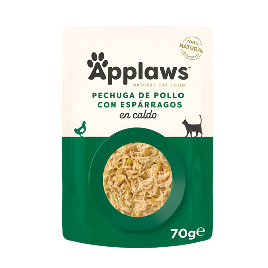 Applaws | Pollo con espárragos (12x70g)