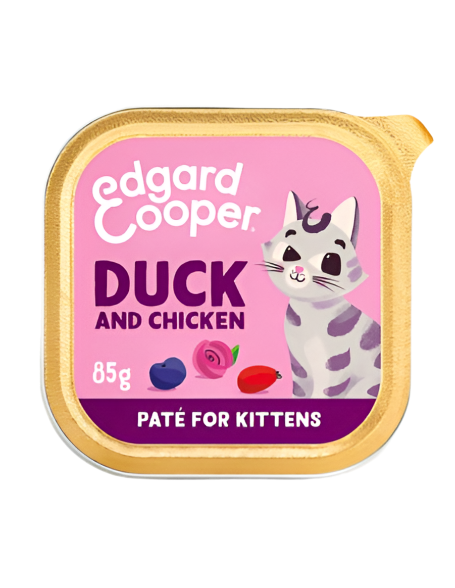 Edgard Cooper | Kitten Pollo y Pato con Arándanos y valeriana (85g)