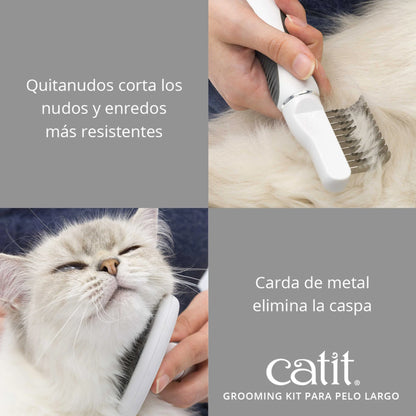 Grooming Kit para Pelo Largo