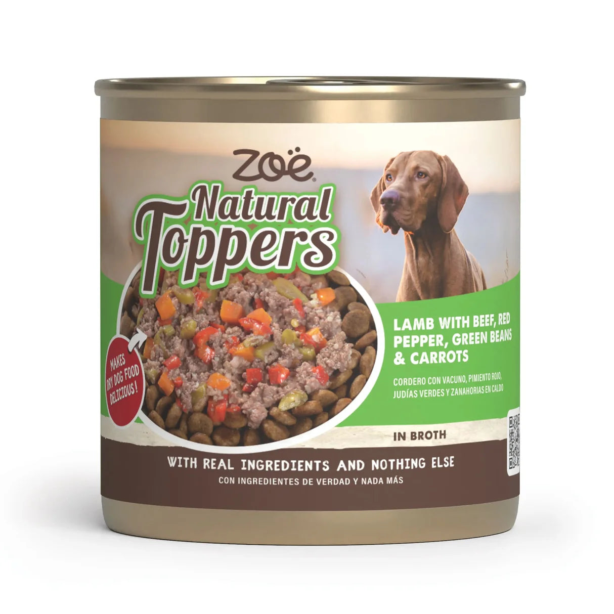 Zoë | Natural Toppers - Cordero con Vacuno (170g)