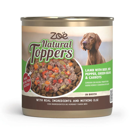 Zoë | Natural Toppers - Cordero con Vacuno (170g)