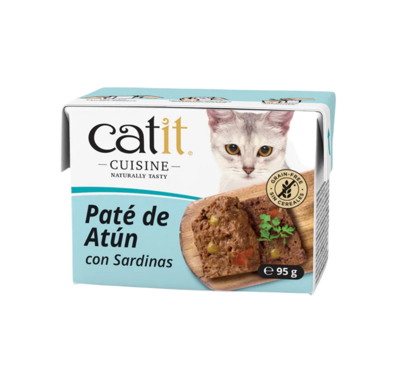 Catit | Pate de atún con sardinas (95g)