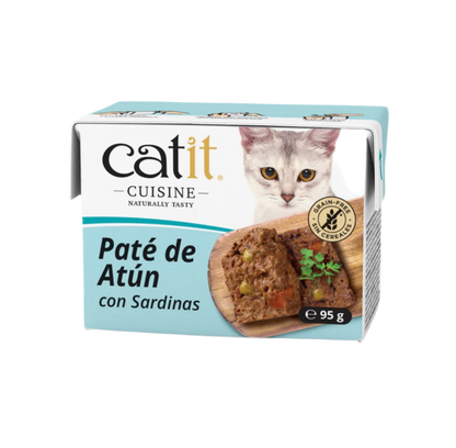 Catit | Pate de atún con sardinas (95g)