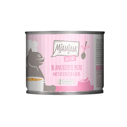 MjAMjAM | Pava Escaldado con Salmón en salsa (185g)