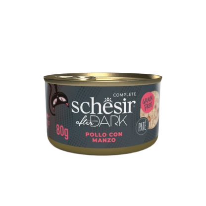 Schesir | After Dark Paté Pollo con Ternera (80g)