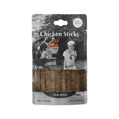 Rub Stick Dental de Pollo para Perros 100g - Small Size 1x1