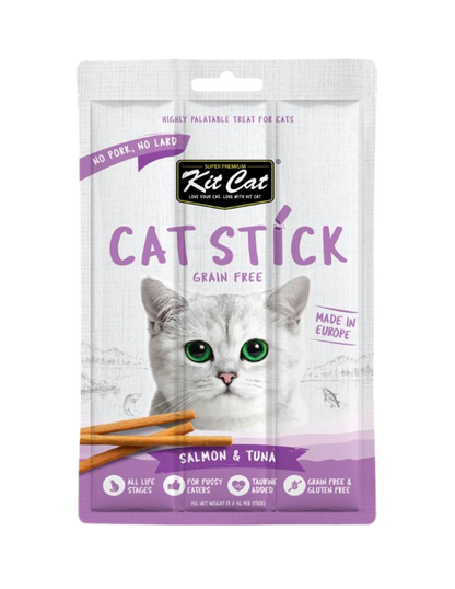 Kit Cat | Cat Stick 15g - Salmón con Atún de Aleta Amarilla