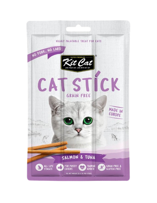 Kit Cat | Cat Stick 15g - Salmón con Atún de Aleta Amarilla