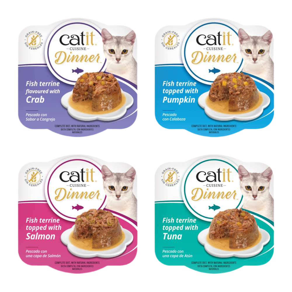 Catit | Cuisine Dinner - Pescado con calabaza (75g)