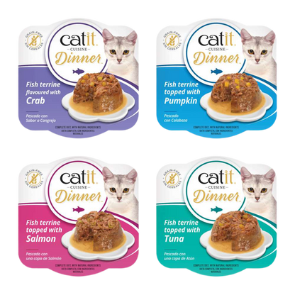 Catit | Cuisine Dinner - Pescado con calabaza (75g)