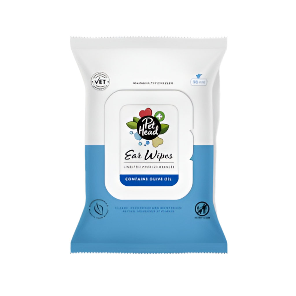 Pet Head | Toallitas Limpiadoras de Oídos – 30 uds