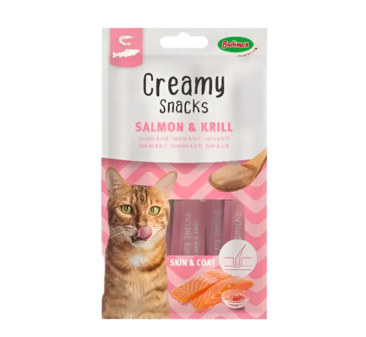 Bubimex | Creamy Skin&Coat - Salmón y Krill (12 paquetes)