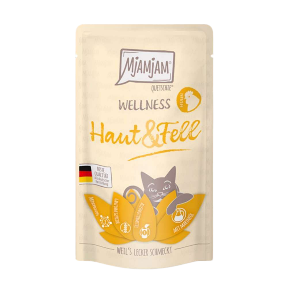 MjaMjaM | Piel y pelo - Pollo (125g)