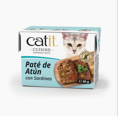 Catit | Pate de atún con sardinas (95g)