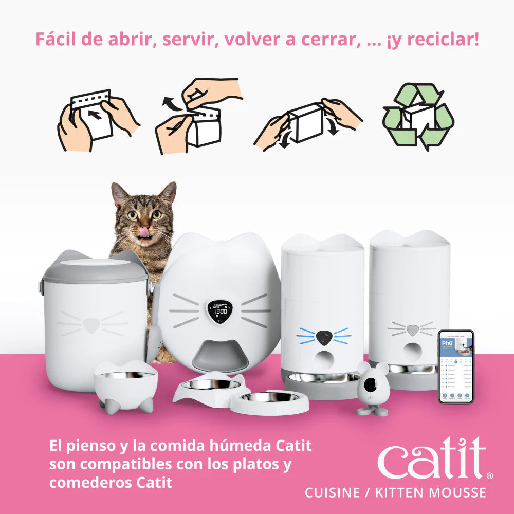 Alimento para gatitos en crecimiento mousse suave Catit Cuisine