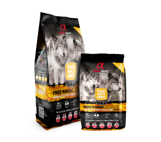 Alpha Spirit The Only One Aves de Corral pienso natural para perros adultos