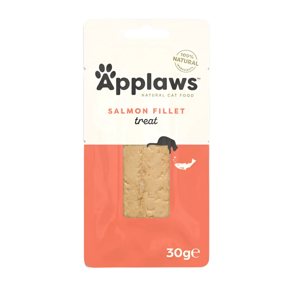 Applaws Filete de Salmón 100 % natural para gatos, snack 30g
