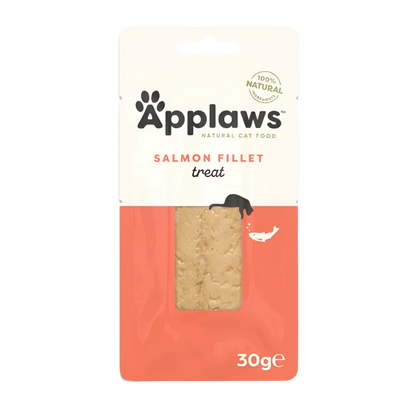 Applaws Filete de Salmón 100 % natural para gatos, snack 30g