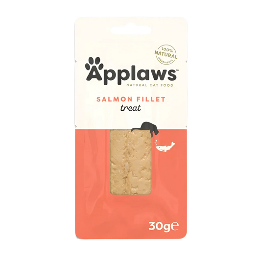 Applaws Filete de Salmón 100 % natural para gatos, snack 30g
