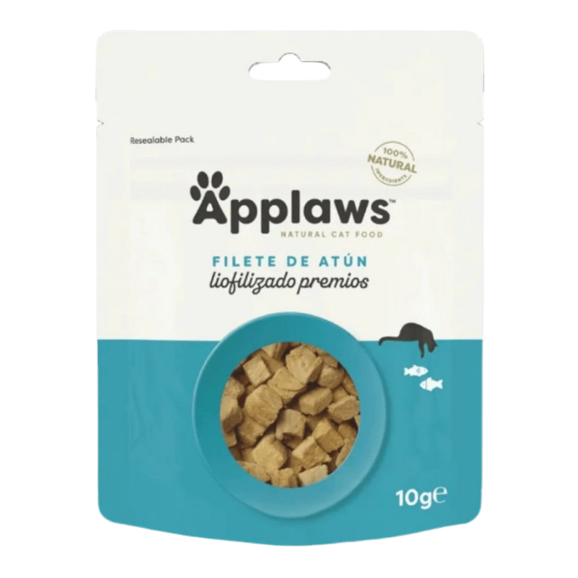 Applaws Snack Liofilizado de Atún premio natural para gatos