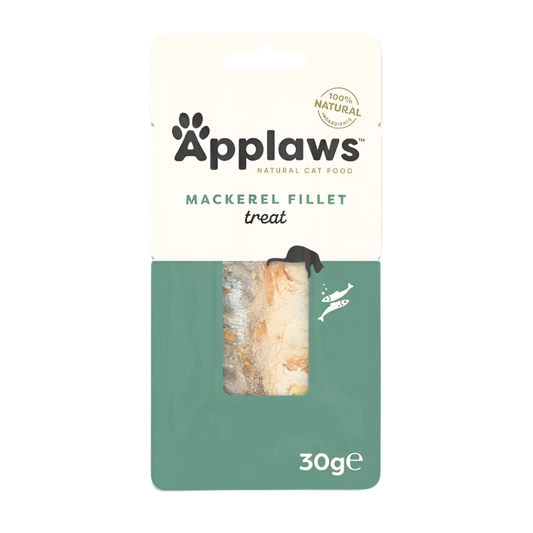 Applaws lomo entero de caballa 30g snack natural para gatos