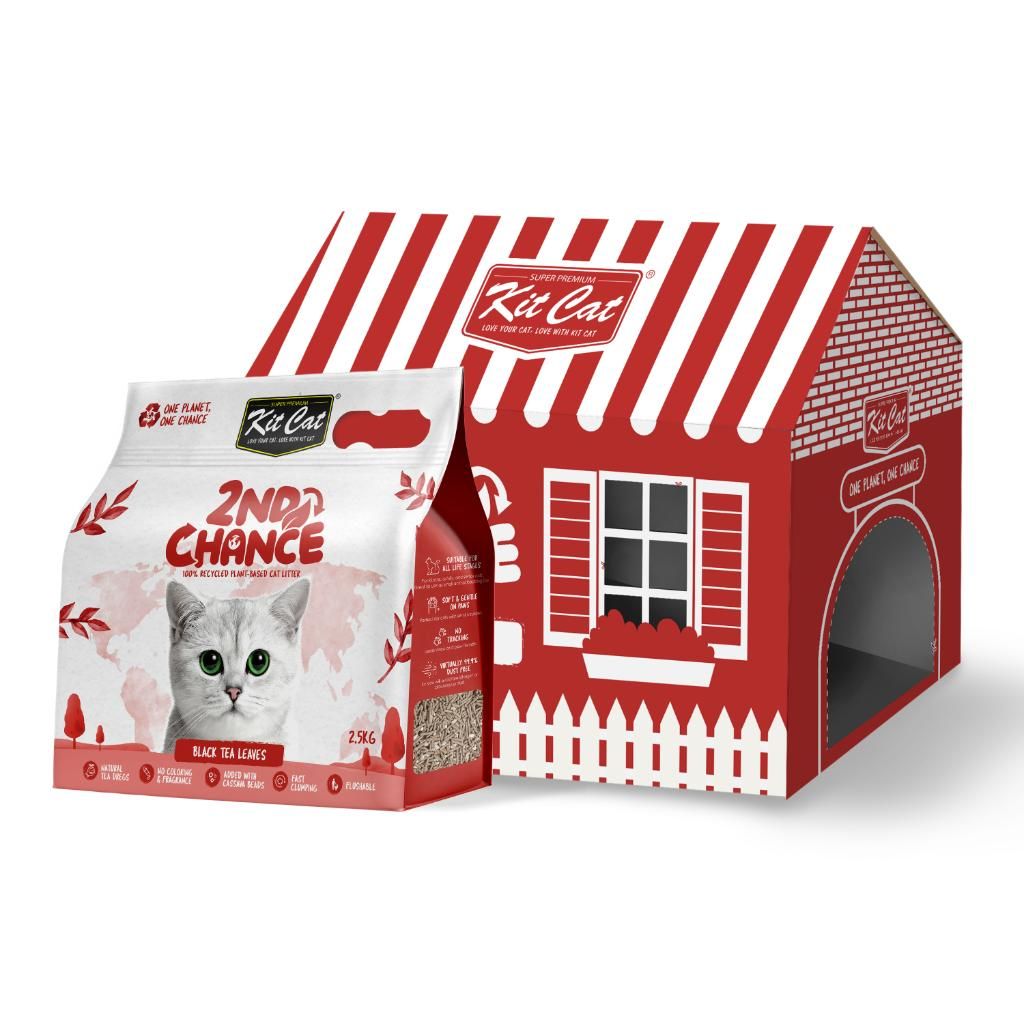 Arena Kit Cat 2nd Chance té negro