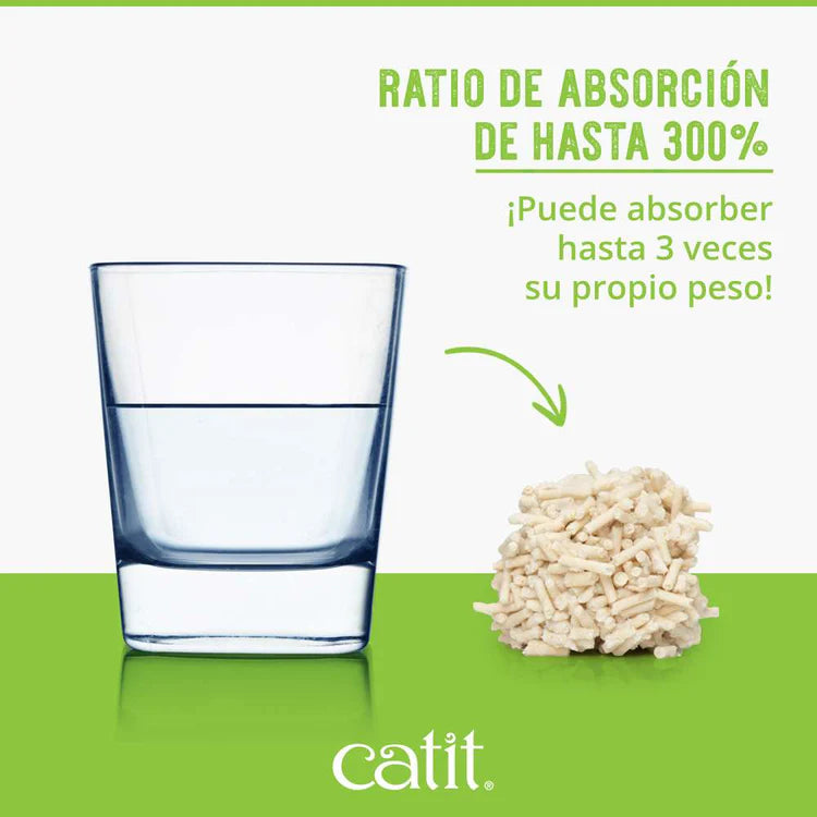 Arena para gatos respetuosa con el medio ambiente Catit