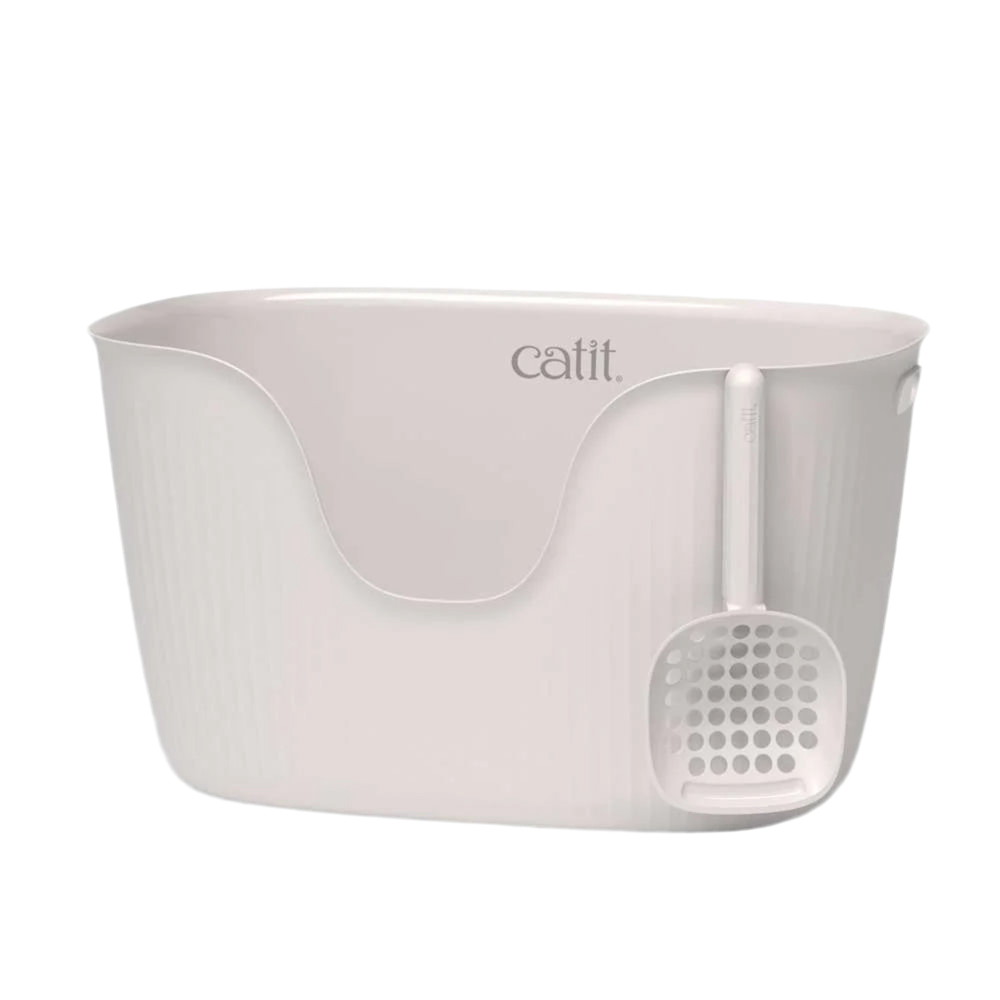 Arenero Catit LOO color blanco con pala incluida