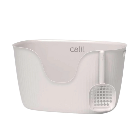 Arenero Catit LOO color blanco con pala incluida