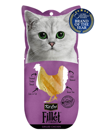 Kit Cat | Fillet Fresh - Pollo a la parrilla (30g)