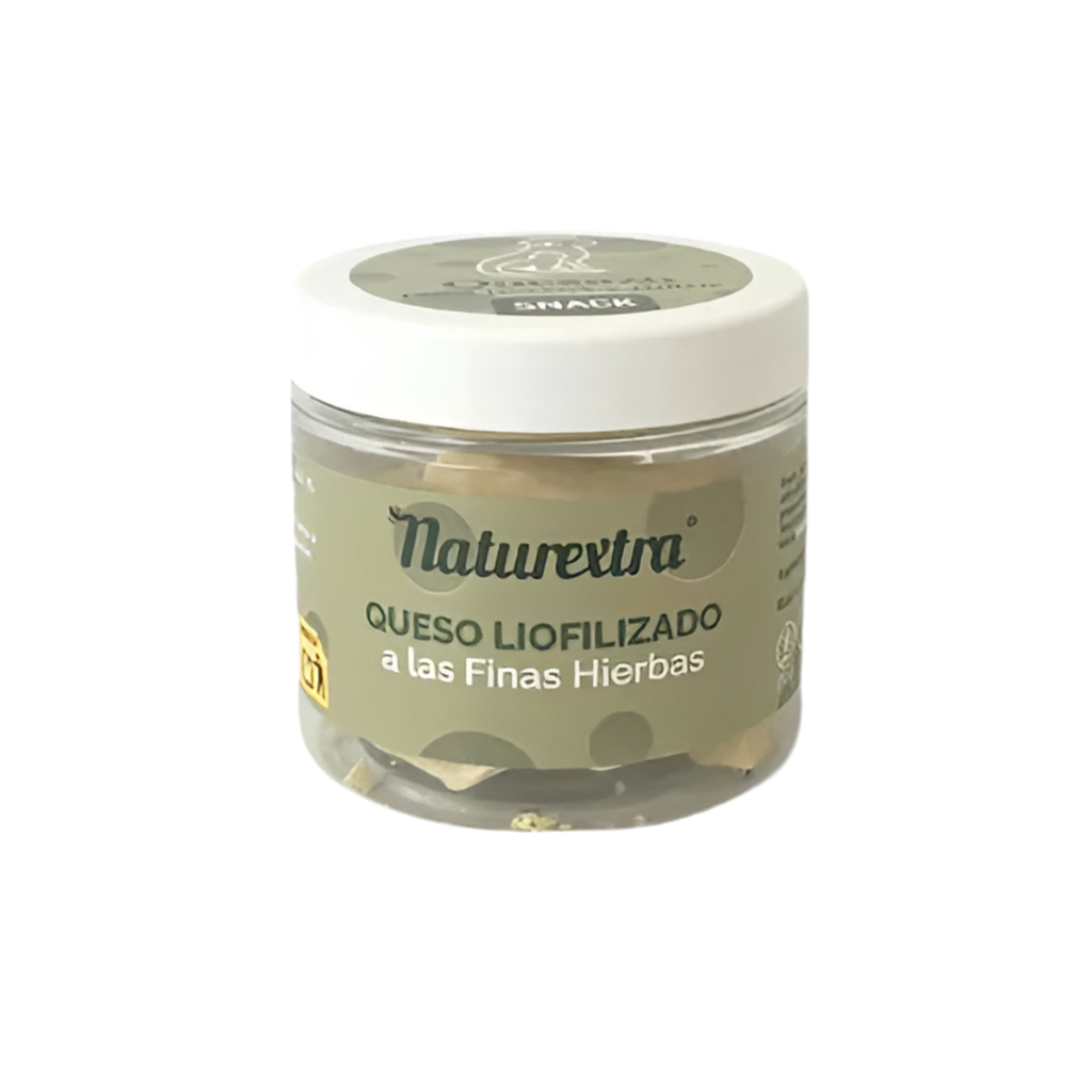 Naturextra | Snack Natural - Queso Liofilizado con Hierbas Provenzales 🌿🧀