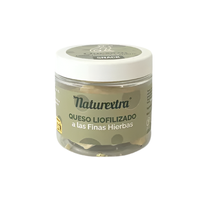 Naturextra | Snack Natural - Queso Liofilizado con Hierbas Provenzales 🌿🧀