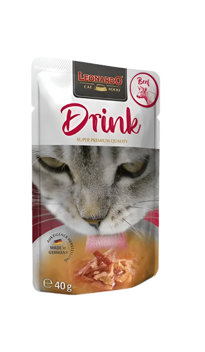 Leonardo | Drink Sopa Ternera (5x40g)
