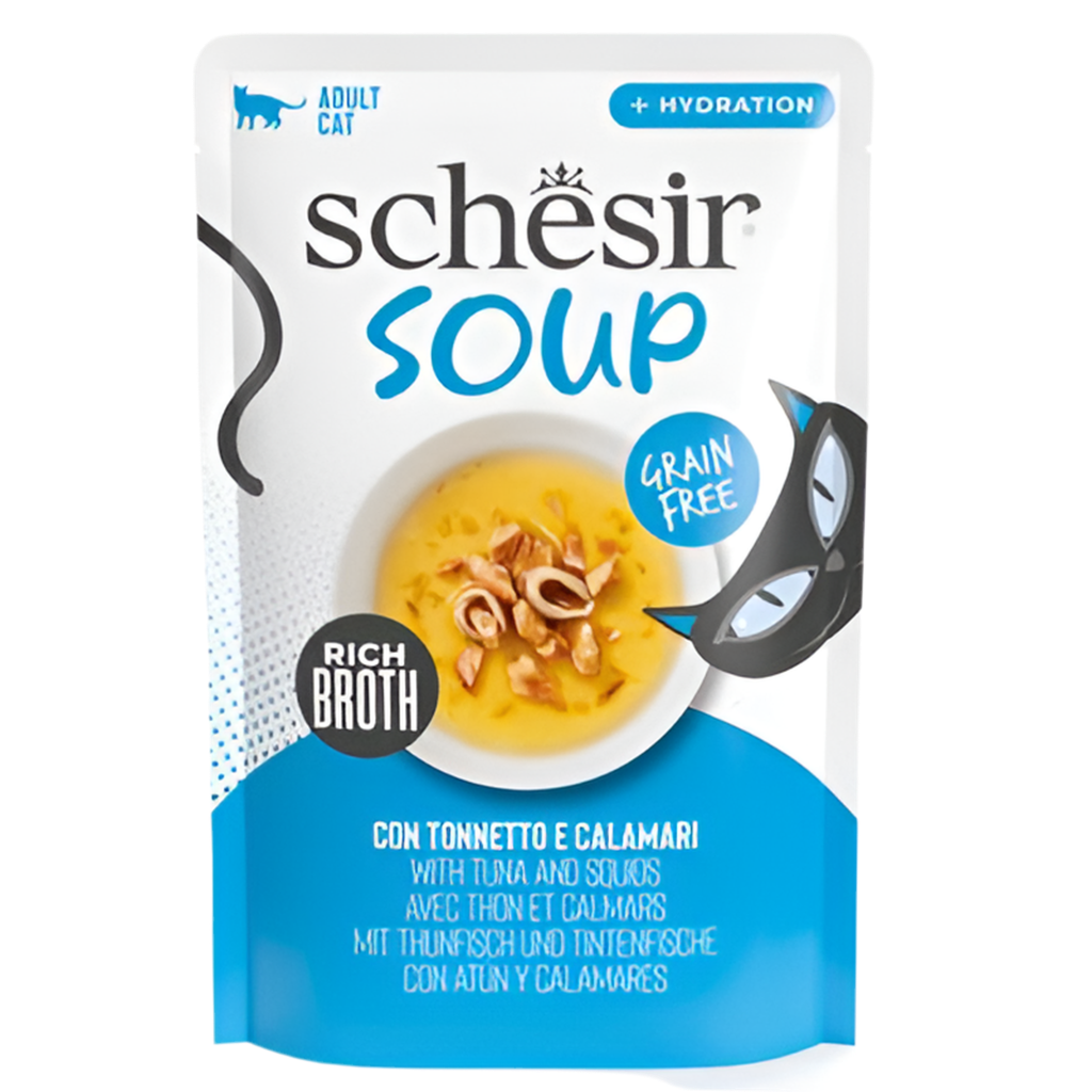 Schesir | Sopa de atún con calamar (40g)