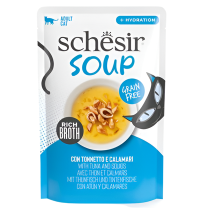 Schesir | Sopa de atún con calamar (40g)